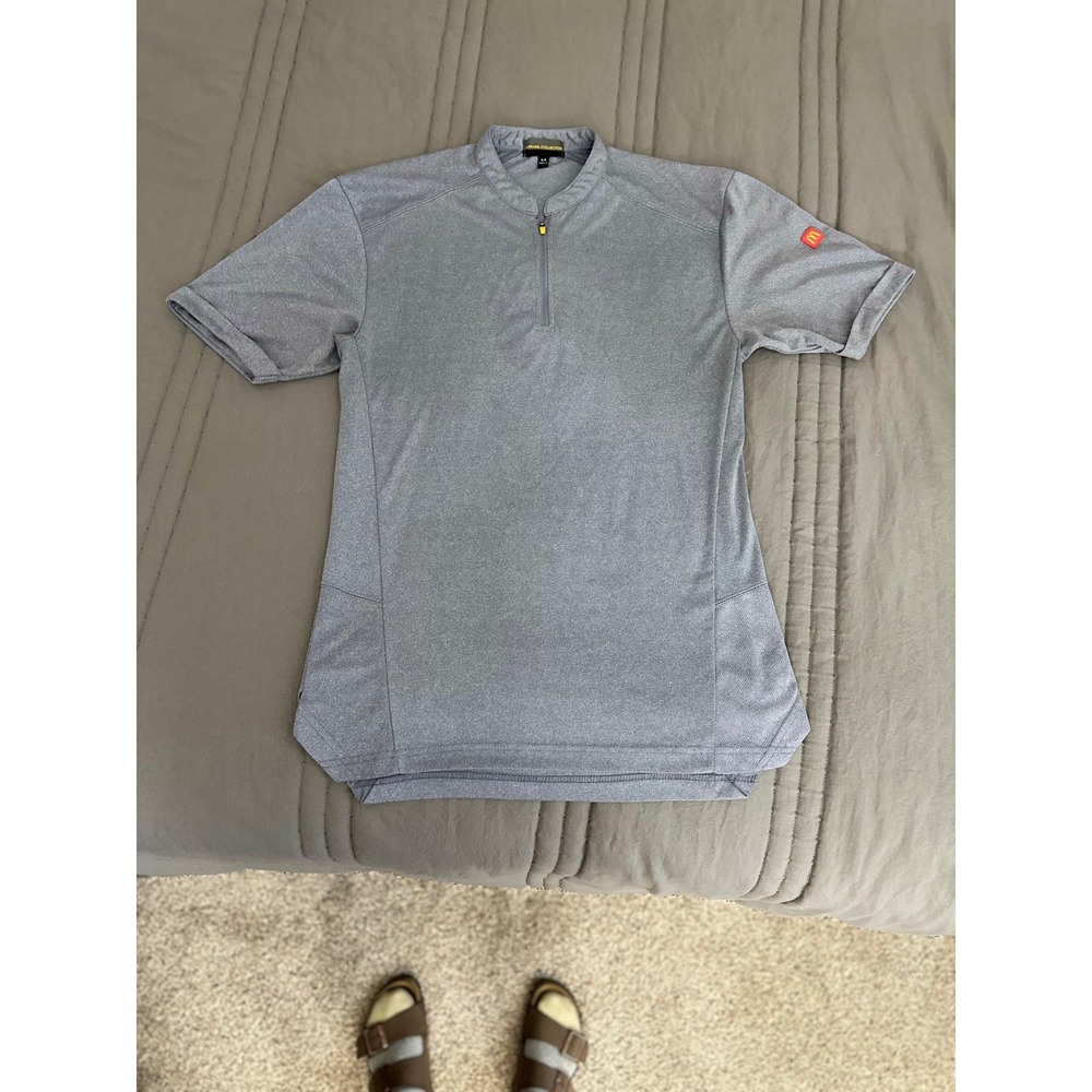McDonald's Apparel Collection Uniform Shirt Men's Size Small-R Gray - Picture 1 of 7